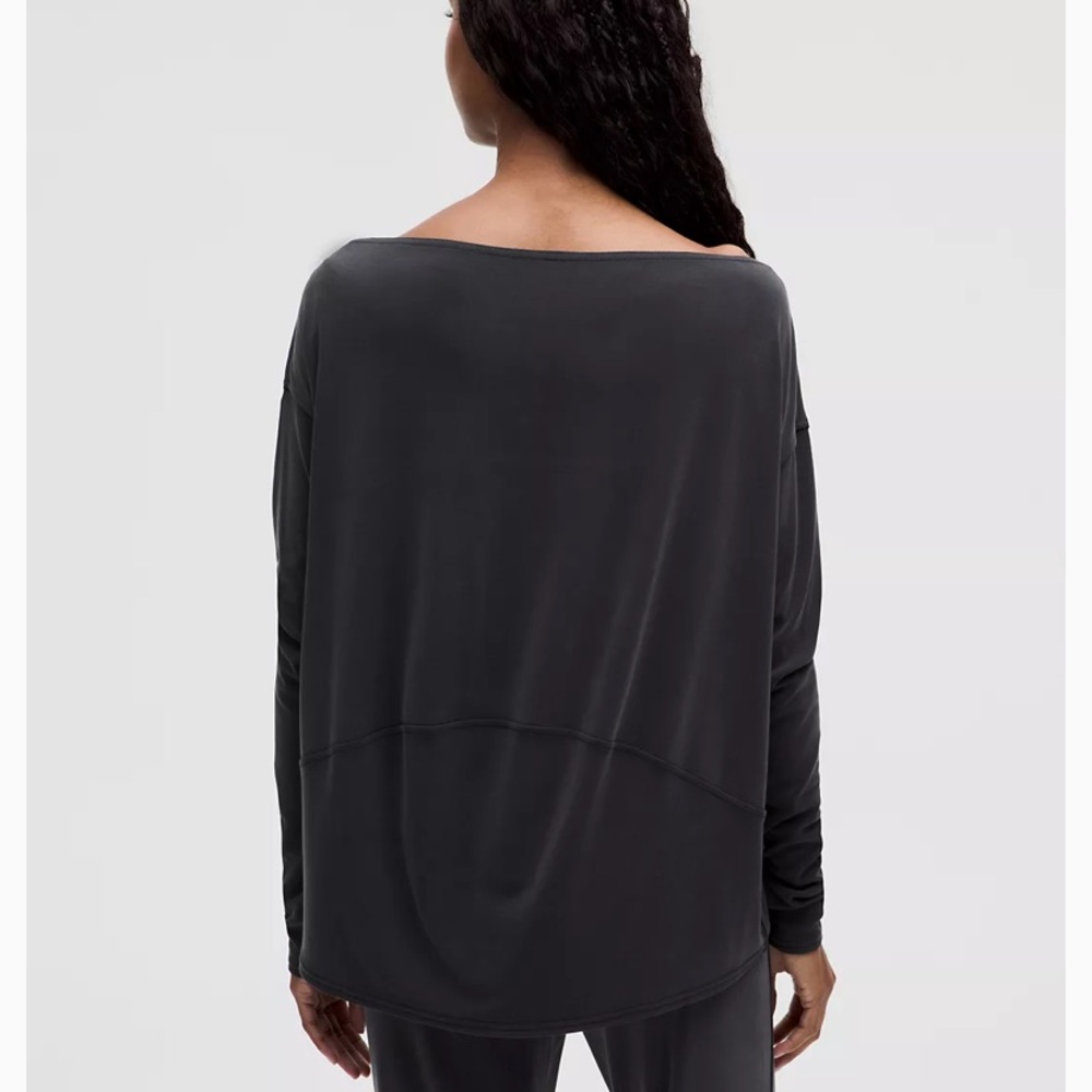 Lululemon Athletica Black Relaxed Long Sleeve Hoodie